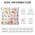 thumbnail image 5 of Nawypu  Cute Cat Love Boop Kiss Throw Pillow Covers Decorate Home Bedroom Living Room Wedding Room Cat Lovers Girls Kids Room, Pillowcase,Cat Mom Cat Owners Cat Lovers Valentine Gifts, 5 of 5
