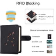 thumbnail image 3 of Portapasaporte WALNEW RFID de Cuero PU con Bolígrafo para Hombre/Mujer, 3 of 9