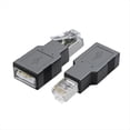 thumbnail image 1 of 2 Pcs Adaptateur USB vers Ethernet RJ45 pour Routeurs, Dongle de Réseau 100Mbps, 1 of 6