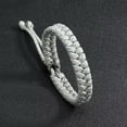 thumbnail image 3 of HOOUN Outdoor Survival Emergency Paracord Rope Bracelet For Men Buckle Adjustable-04, 3 of 4