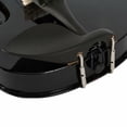 thumbnail image 3 of Hassch New 1/4 Acoustic Violin Case Bow Rosin Black, 3 of 8