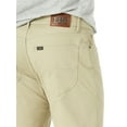 thumbnail image 4 of Lee Men's Extreme Motion Straight Fit 5 Pocket Pant, Pebble, 31W x 32L, 4 of 7