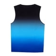 thumbnail image 5 of HCNTES Mens Sleeveless Tank Tops Workout Muscle Gym Ribbed Shirt Athletic Bodybuilding Moisture Wicking T Shirts(Dark Blue,M), 5 of 5