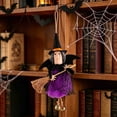 thumbnail image 2 of Halloween Decoration Witch Hanging Ornaments for Small Tree, Cute Holiday Party Indoor Home Decor, 2 of 6