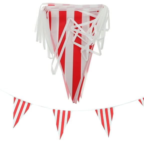 Carnival Party Flag Pendant Theme Decorations Hanging Banner Circus Garland