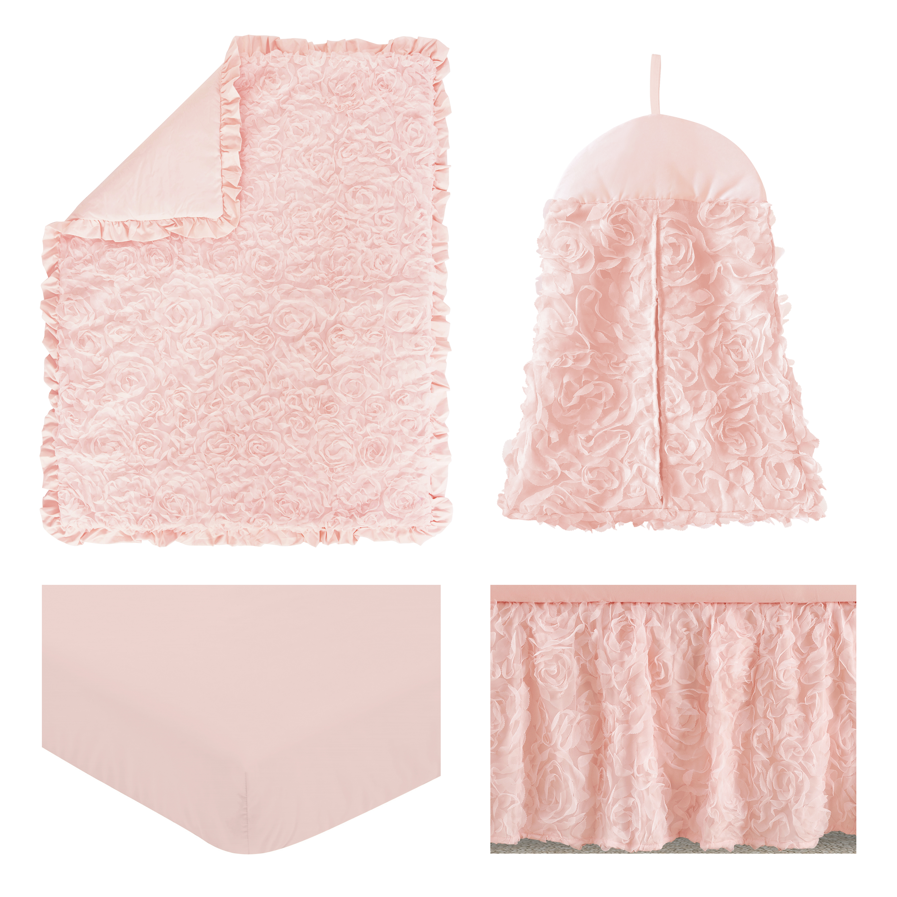 Sweet Jojo Designs 4 Piece Bedding Set, Crib Bed