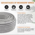 thumbnail image 3 of Cable MC MOOKEERF 14/2 con tierra, cobre puro de 75 pies, 14 AWG/2, 3 of 6