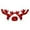 A, variant on Puwuzcl Red LED Light-Up Reindeer Antlers & Nose Car Decor - Holiday Christmas Vehicle Decoration for Winter & New Year