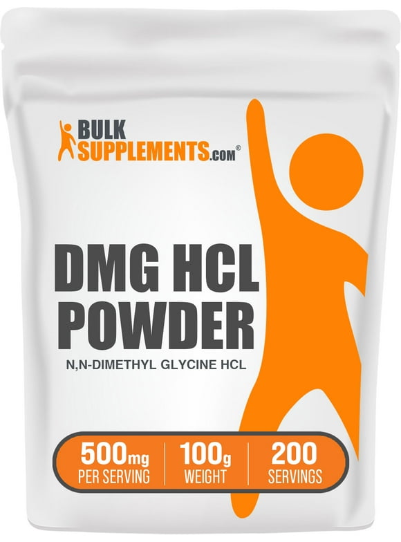 BulkSupplements.com N,N-Dimethyl Glycine HCl (DMG) Powder - Glycine 500 - Glycine Supplements - Glycine Powder (100 Grams - 3.5 oz)
