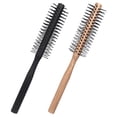 thumbnail image 1 of RENACLIPY 2Pcs Round Brush for Blow Drying with Nylon Bristles Assorted Colors for Home Styling, 1 of 8