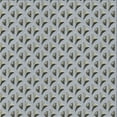 thumbnail image 1 of Ahgly Company Indoor Square Patterned Ash Gray Novelty Area Rugs, 3' Square, 1 of 6