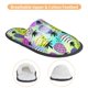 thumbnail image 3 of Fotbe Graffiti Pineapples Pantuflas Peludas para Mujer con Estampado, Zapatillas de Peluche, Zapatos de Invierno para Casa, Uso Interior y Exterior-Medium, 3 of 8