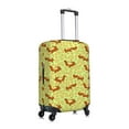 thumbnail image 3 of Kdxio Floral Squirrel Pattern Luggage Cover for Travel,Elastic and Durable,Fits 18-32 Inch,-No luggage included, 3 of 8