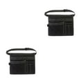 thumbnail image 1 of Transemion Portable Utility Belt Bag With Heavy Duty Adjustable Strap Multi-pocket black 2Set, 1 of 6