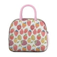 thumbnail image 2 of Obrewu Strawberry Plants Fruit Lunch Bag for Adult, Insulated, Leakproof, Oxford Cloth, 2 of 7