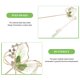 thumbnail image 3 of unbranded Hair Sticks Para Moños Plateados Con Detalle Vintage Para Bodas Y Banquetes, 3 of 8