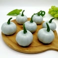 thumbnail image 3 of 12Pcs 6cm Foam Pumpkins Artificial Mini Fall Pumpkins Halloween Party Decor, 3 of 5
