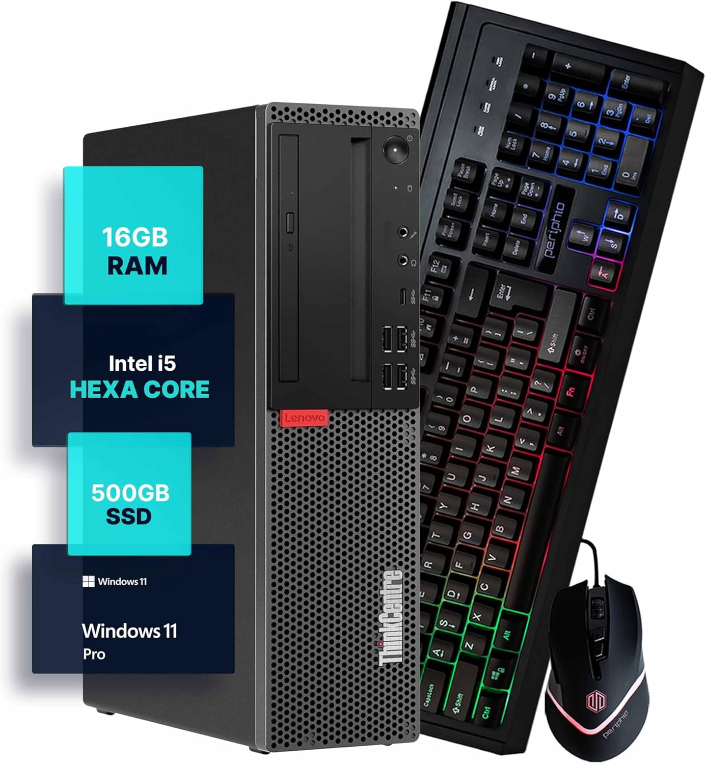 Restored Blair Tech Lenovo M920S Windows 11 Pro Desktop PC | Intel Core ...