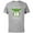 Athletic Heather, variant on Star Wars Grogu Mandalorian Keeping It Cute on My Birthday - Short Sleeve Cotton T-Shirt for Adults - Customized-Athletic Heather