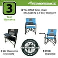 thumbnail image 6 of STRONGBACK Director Chair with Side Table, 6 of 11