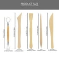 thumbnail image 2 of UPOUART 1 Set of Sculpture Tools for DIY Projects in Beige Wood Carving, 2 of 8