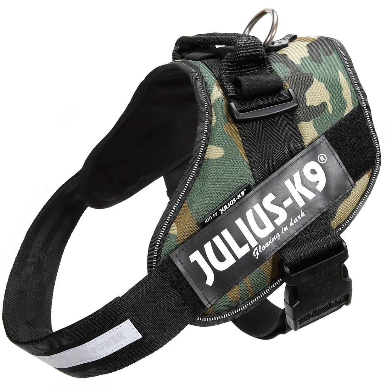 JuliusK9 IDC Powerharness Reflective Dog Walking Vest Harness for