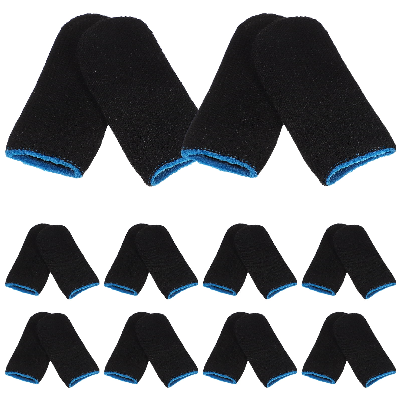 HOMEMAXS 10 pairs of Touch Screen Finger Covers Gaming Finger Sleeves