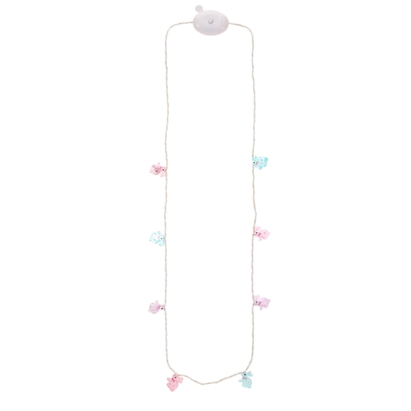 Way to Celebrate Easter Pink Bunny Light-up Necklace, 1 Piece