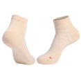 thumbnail image 2 of Gapacks Men's Beige Everyday Socks - Nylon Spandex, Soft Stretchy, Durable, Breathable, One Size Fits Most, Casual Wear for Sneakers, Affordable, 2 of 3