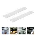 thumbnail image 4 of Kitchen Worktop Joining Strip White 2Pcs 12.6x2.2in, 4 of 5