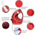 thumbnail image 6 of Gustave Soft Mesh Pet Dog Harness and Leash Set, No-Pull Pet Harness Adjustable Reflective Breathable Mesh for Small Medium Dogs and Cats (Red, Size M), 6 of 10