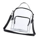 thumbnail image 5 of Bolso cruzado transparente, bolso transparente, informal, ligero, a la moda, impermeable, bolso de hombro, correa ajustable para mujeres, hombres, jinwen bolsos cruzados de mujer, 5 of 7