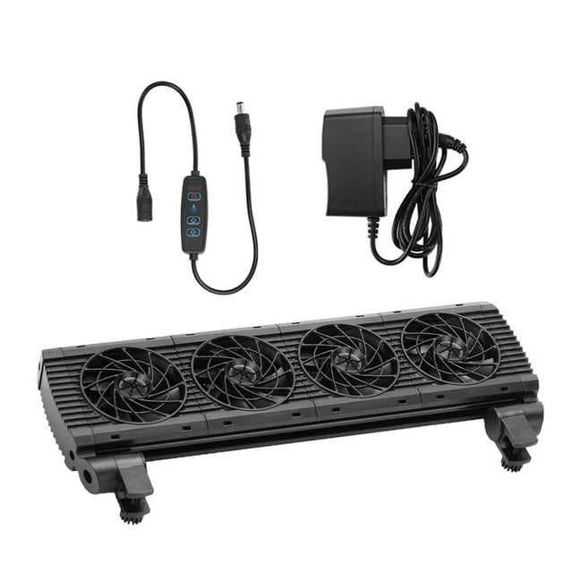 TISHITA Refroidisseur d'Aquarium Ventilateur Hydroponique pour 4