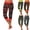 Gris A, variante sur Fartey Leggings Capri pour Femmes Imprimé Camouflage Cordon Taille Élastique Capris Décontractés Amples Confortables Entraînement Course Yoga Pantalons Vert TG