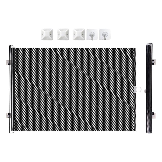 Puerta Retráctil para Mascotas, Mosquitera Escaleras, Perros y Gatos, Puertas Portátiles con Tira Reforzada de 40 X 125 cm.