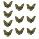 thumbnail image 2 of Manijas de Muebles Mariposa DIY, Manija de pequeña sala, Manija de Cajón, Perilla de Muebles - verde, 2 of 7