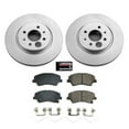thumbnail image 2 of PowerStop Front Geomet Coated Brake Rotor and Pad Kit Fits: HYUNDAI KIA Select Models CRK8699, 2 of 4
