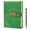 Grass Green, variant on WEMATE Diary with Lock, A5 PU Leather, 240 Pages, Password Protected Notebook, Pen & Gift Box, Lock Diary,Black