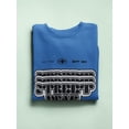 thumbnail image 3 of Super Street Wear Logo Sweatshirt Women -Image by Shutterstock, Female XX-Large, 3 of 4
