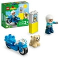 thumbnail image 1 of LEGO DUPLO Rescue Police Motorcycle 10967 Building Toy (5 Pieces), 1 of 6