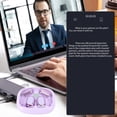 thumbnail image 3 of AI Translation Earbuds, 3 Working Modes 140 Languages Ear Hook Translator 98% Accuracy  for Travel Learning Pinkish,Black,Beige,Purplish, 3 of 7