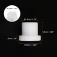 thumbnail image 2 of Unique Bargains Ceramic Take Up Lever Thread Eyelet for Embroidery Machine, 50 Pack, 2 of 5