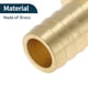 thumbnail image 5 of Accesorios para espiga de manguera de latón Unique Bargains 5/8" OD Conector de rosca hembra 1/2"NPT para aire, agua, aceite, gas, combustible 1 pieza tono dorado, 5 of 7