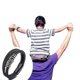 thumbnail image 3 of Pulsera To My Son Love You Forever, pulsera de cuero trenzado para hombres, pulsera grabada personalizada de acero inoxidable, 3 of 3