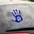 thumbnail image 4 of Meitianfacai Funny Handprints And Dog Sole Of The Foot Vinyl Cars.Auto Parts Sticker, 4 of 5