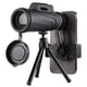 thumbnail image 3 of ¡Ahorra Grande!, Telescopio monocular 12x50 con trípode para teléfono para adultos, de alta potencia, HD, resistente al agua, portátil, ligero y compacto Akmoler, 3 of 9