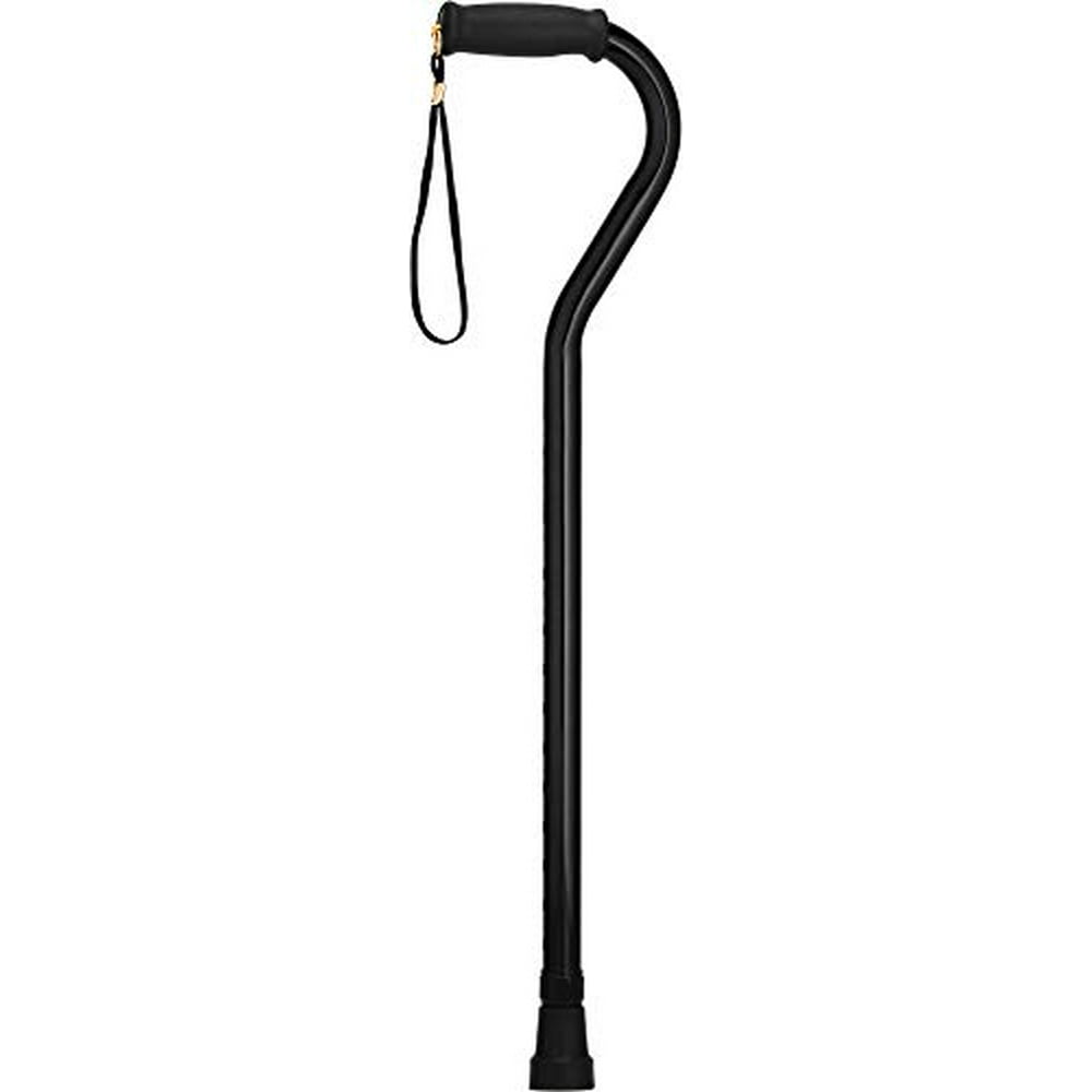 NOVA Heavy Duty Walking Cane with Offset Handle, 500 lb. Weight Capacity, Bariatric