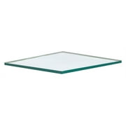 Aetna Glass Clear Single Glass Float Sheet 14 in. W X 12 in. L X 2.5 mm