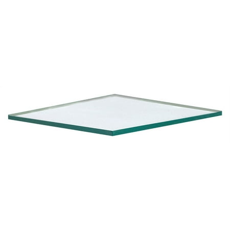 Aetna Glass Clear Single Glass Float Sheet 14 in. W X 12 in. L X 2.5 mm