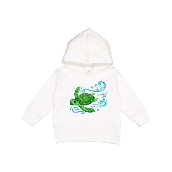 Inktastic Sea Turtle Swimming Toddler Hoodie